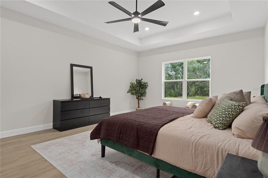 Furnished interior view inside a new home in , Dunnellon (Image 12).