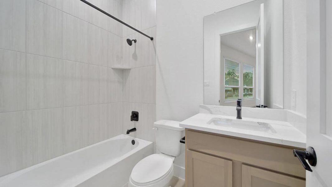 Furnished interior view inside a new home in Butlers Bend Estates, Pinehurst (Image 15).