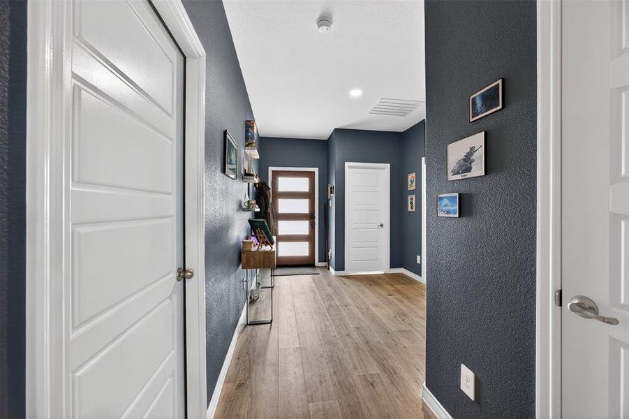 Furnished interior view inside a new home in , Aubrey (Image 11).