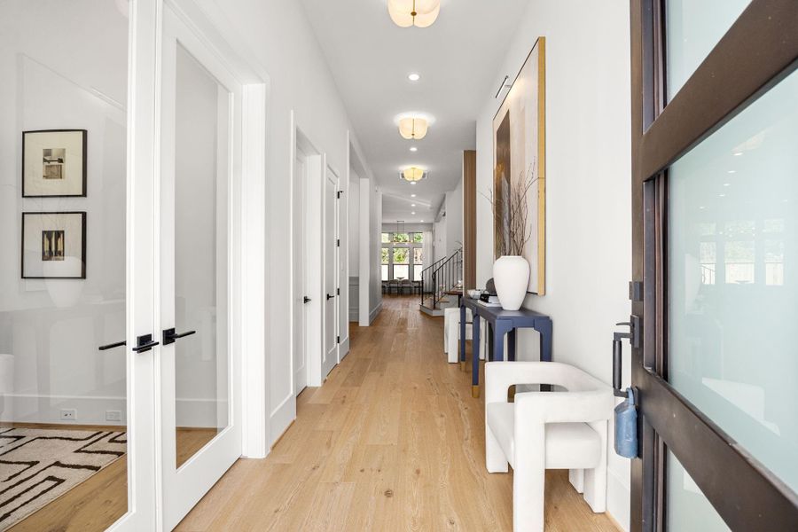 Furnished interior view inside a new home in , Houston (Image 13). Furnished interior view inside a new home in , Houston (Image 13).