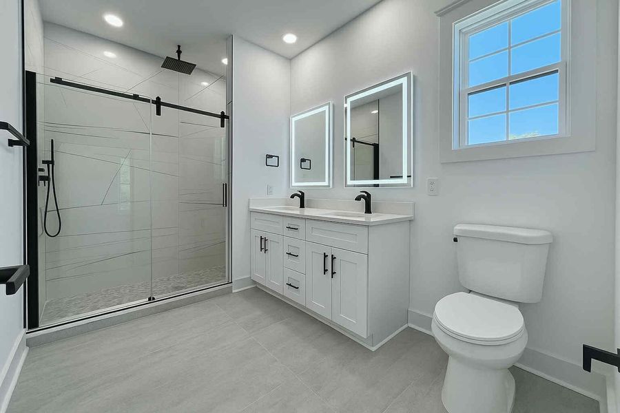 Furnished interior view inside a new home in , North Charleston (Image 3).