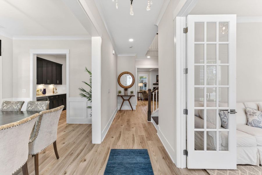 Furnished interior view inside a new home in Fiddler Cove, Mount Pleasant (Image 12).