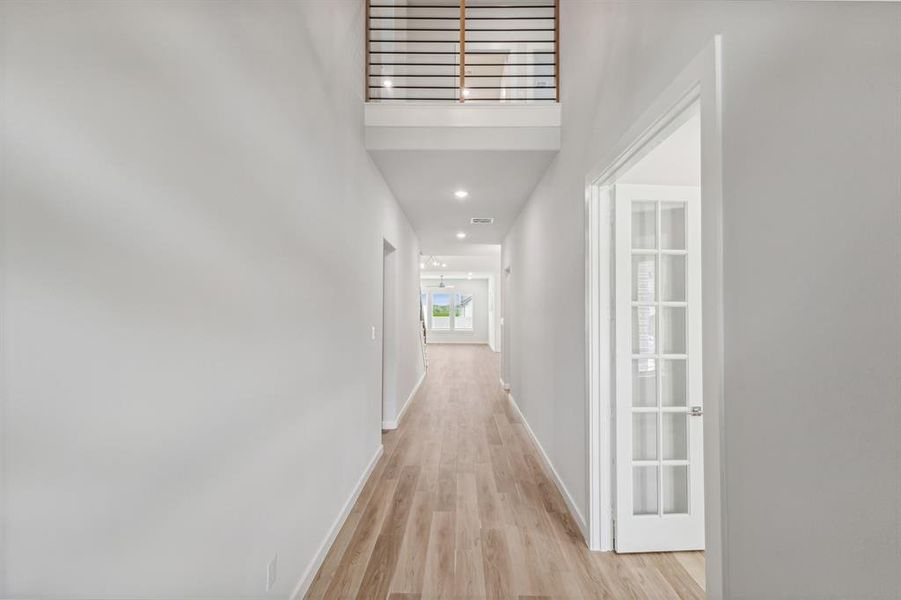 Entryway in the Matisse home plan by Trophy Signature Homes – REPRESENTATIVE PHOTO