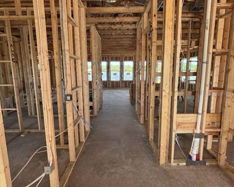 In-progress construction of a new home in Ardisia Park Estate, New Smyrna Beach, FL (Image 23).