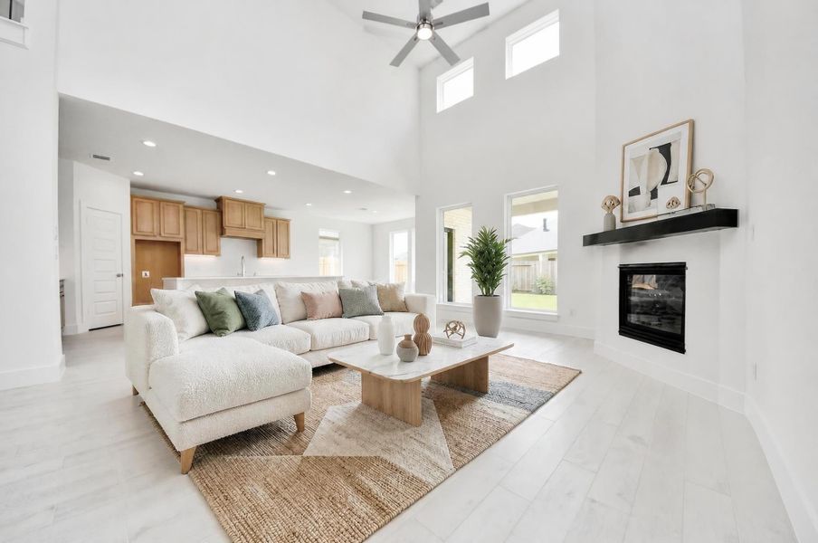 Virtually Staged - Living Room. Virtually Staged - Living Room.
