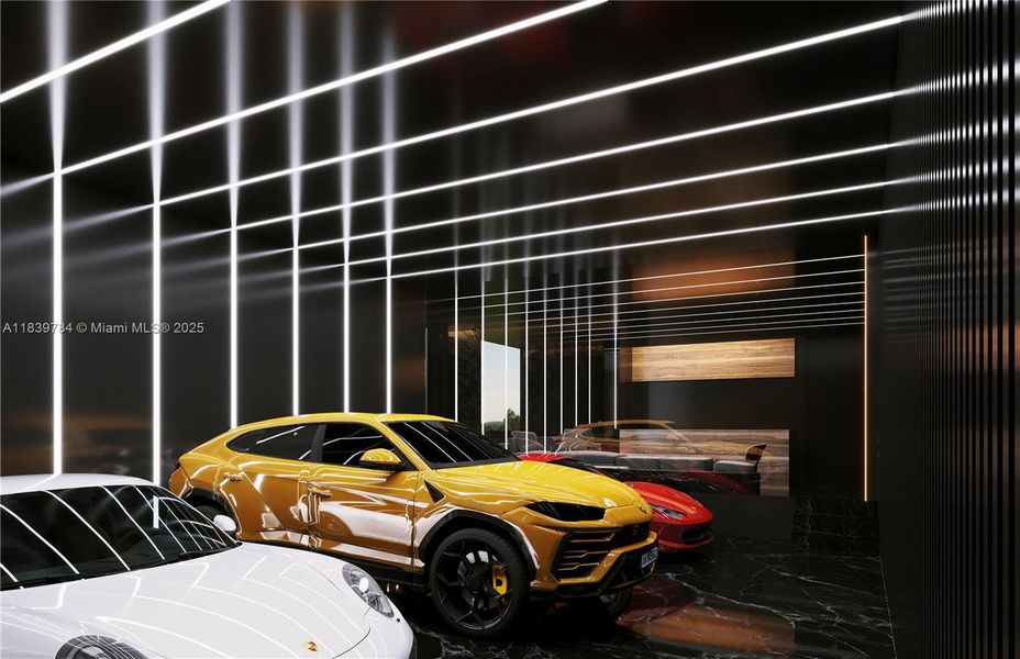 Furnished interior view inside a new home in , Pinecrest (Image 17).