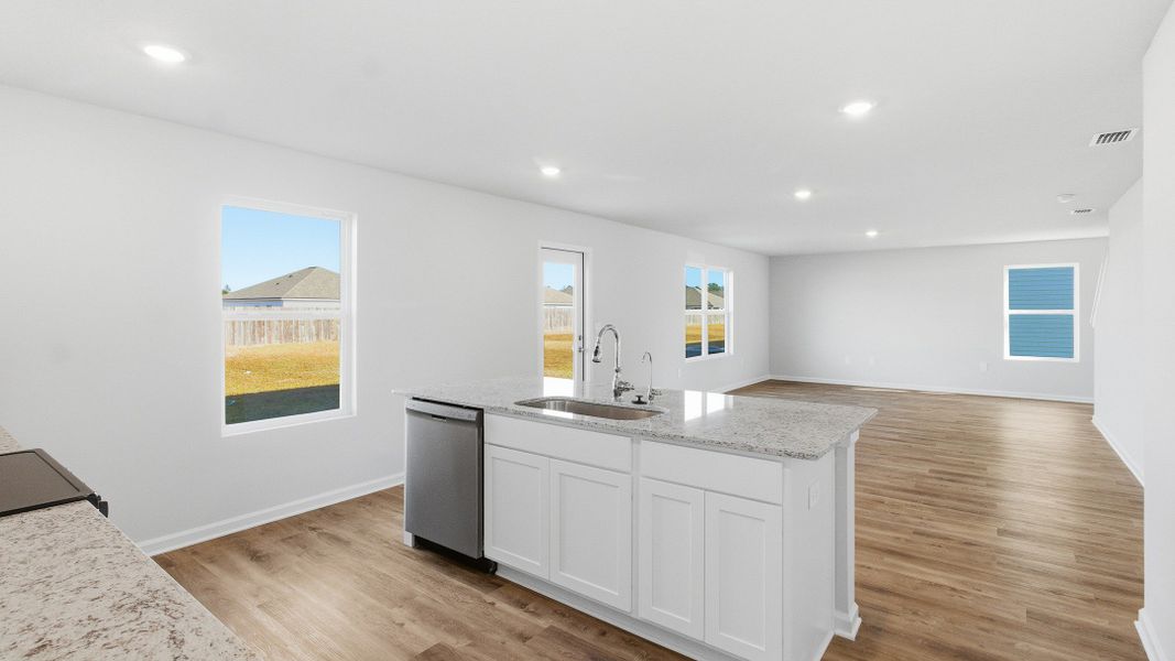 Furnished interior view inside a new home in Wesley Park, Crawfordville (Image 5). Furnished interior view inside a new home in Wesley Park, Crawfordville (Image 5).