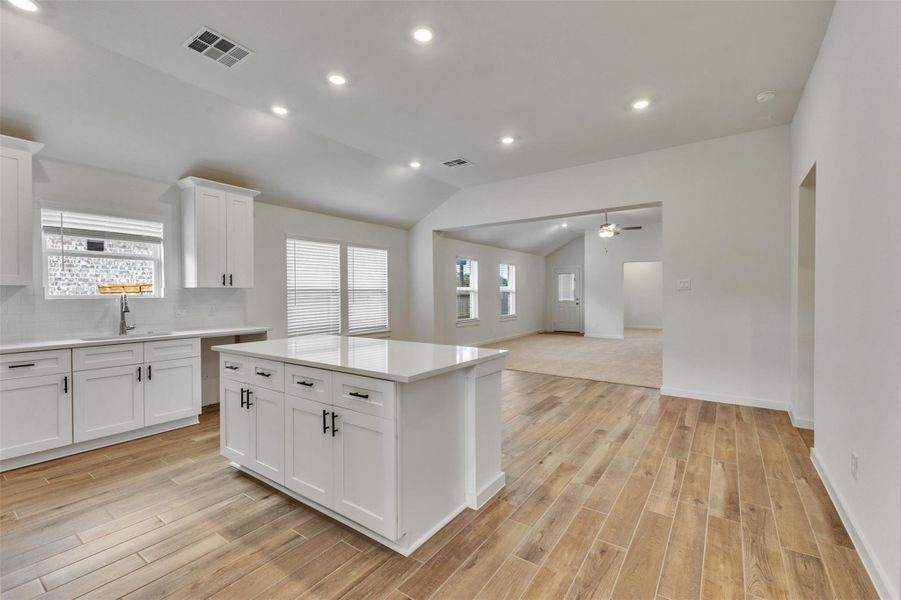 Furnished interior view inside a new home in , Angleton (Image 6).
