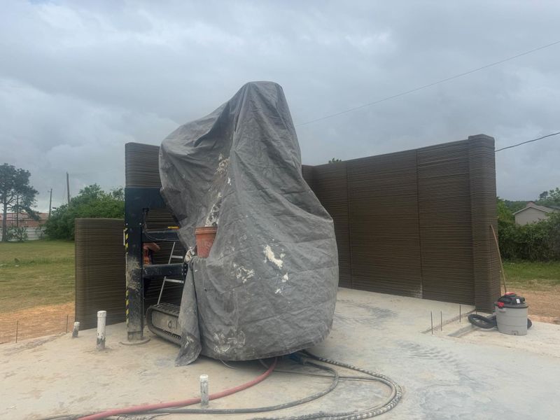 In-progress construction of a new home in , San Leon, TX (Image 4).