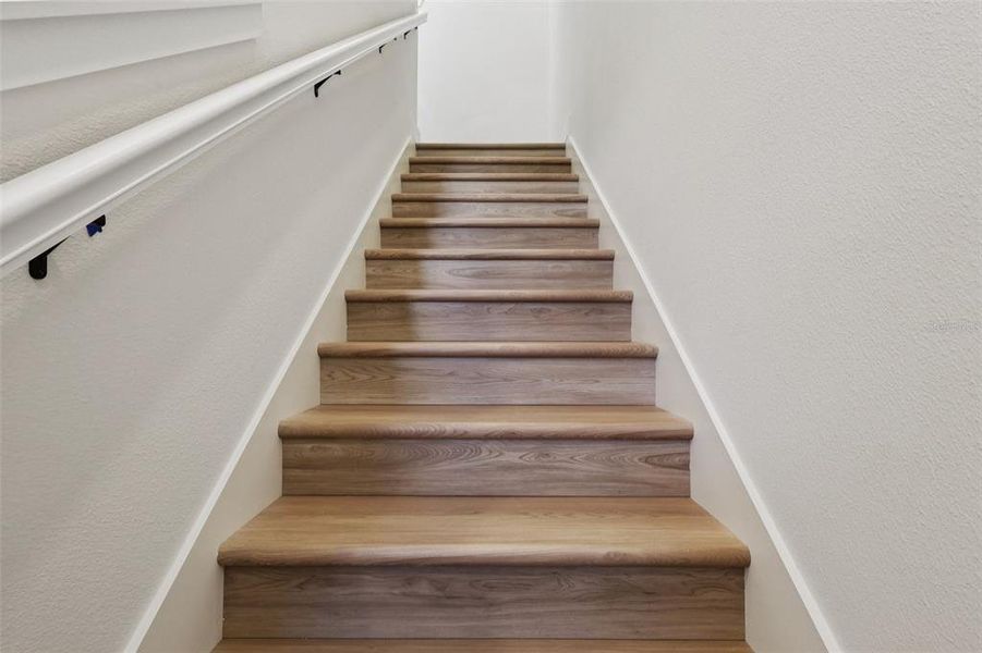 Spacious, unfurnished interior of a new home in Parkview at Hamlin, Winter Garden (Image 15). Spacious, unfurnished interior of a new home in Parkview at Hamlin, Winter Garden (Image 15).