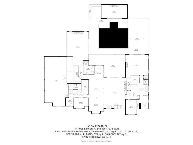 2D floor plan layout of this home in , Alpharetta, GA (Image 7).