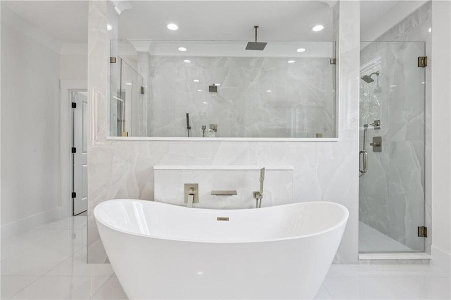 Furnished interior view inside a new home in , Buford (Image 16).