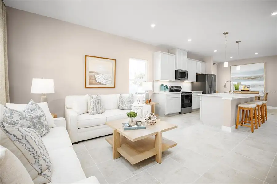 Furnished interior view inside a new home in Rivington, Debary (Image 7).