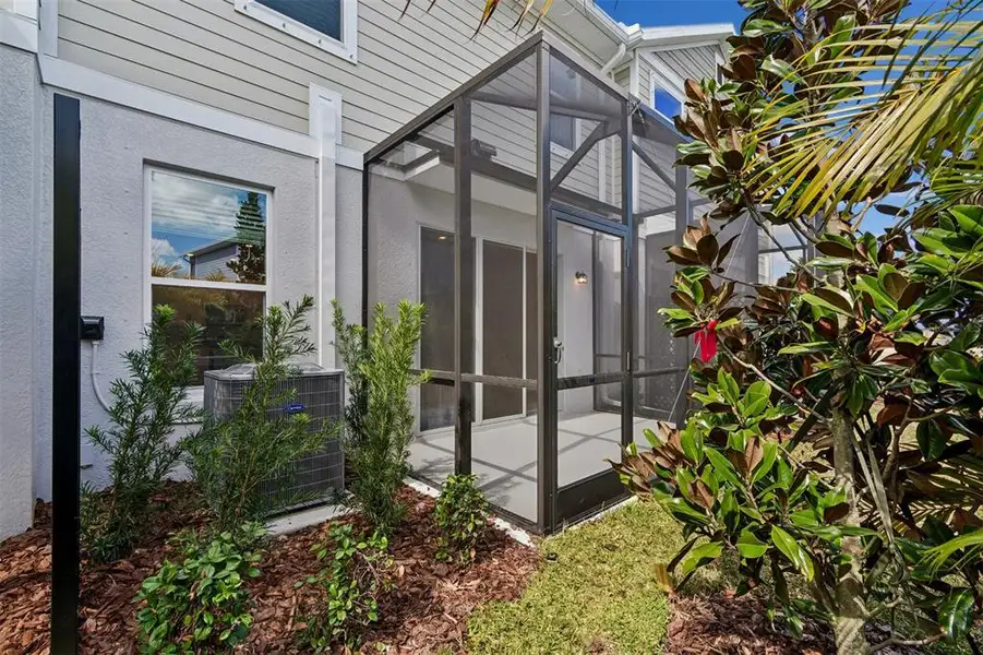 Exterior details and patio area of a home in , Parrish (Image 3). Exterior details and patio area of a home in , Parrish (Image 3).