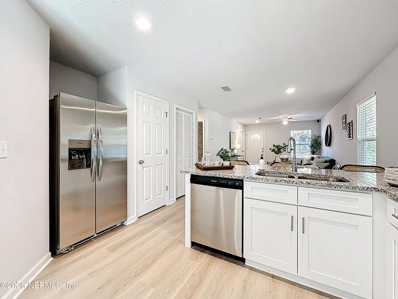 Furnished interior view inside a new home in , Jacksonville (Image 11).