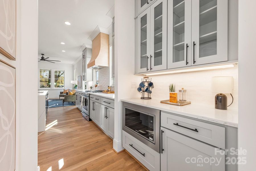 Furnished interior view inside a new home in , Charlotte (Image 13).
