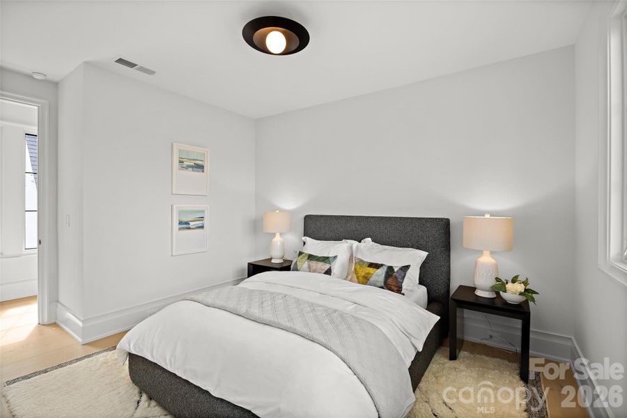 Furnished interior view inside a new home in , Charlotte (Image 43).