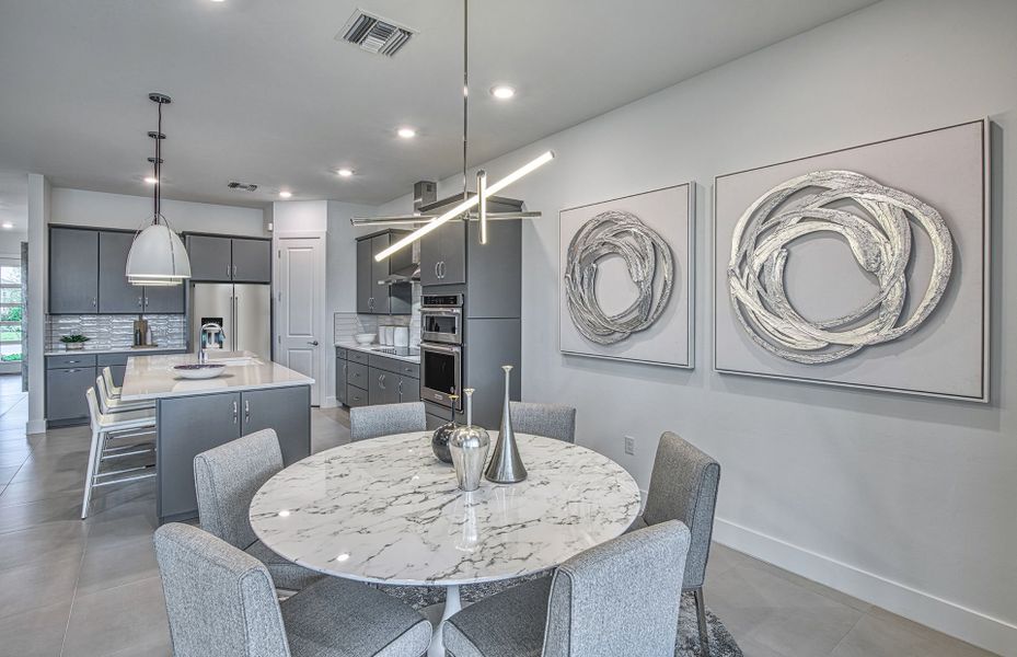 Furnished interior view inside a new home in SeaFlower, Bradenton (Image 8).
