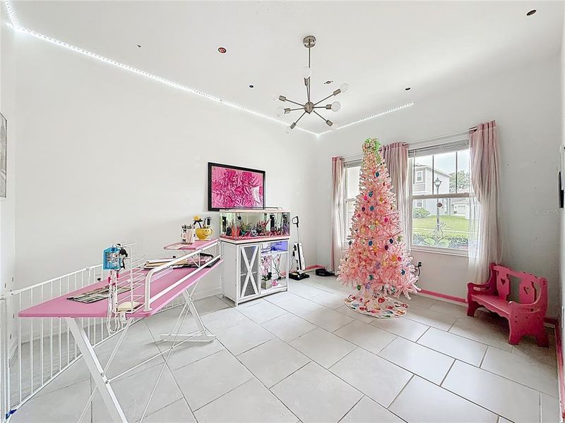 Furnished interior view inside a new home in Rhett's Ridge, Apopka (Image 31).