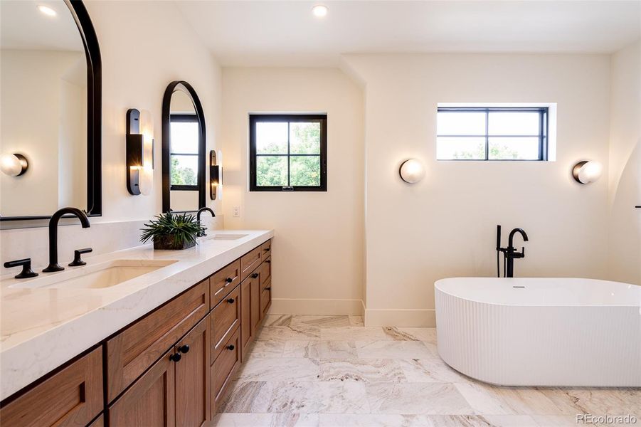 Furnished interior view inside a new home in , Denver (Image 28).