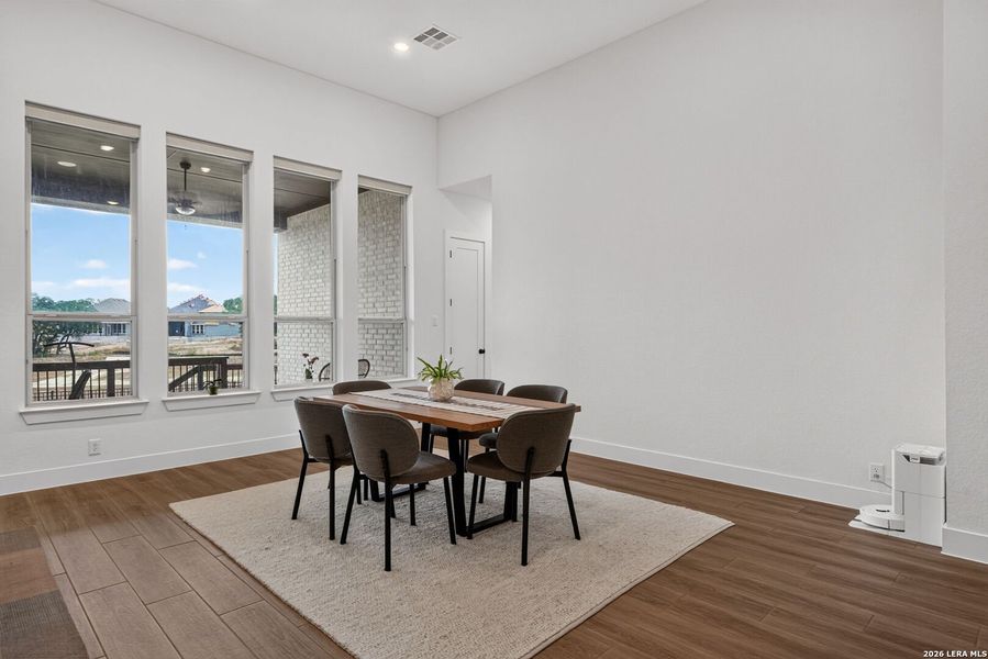 Furnished interior view inside a new home in Veramendi, New Braunfels (Image 7).