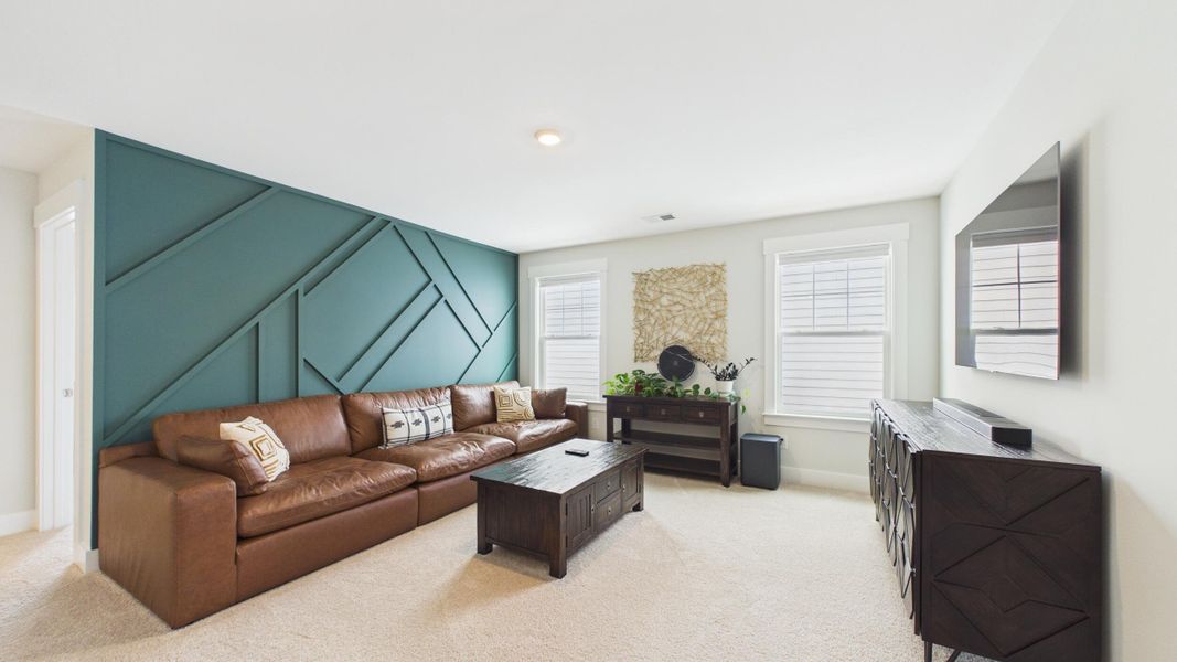 Furnished interior view inside a new home in Hewing Farms, Summerville (Image 38).