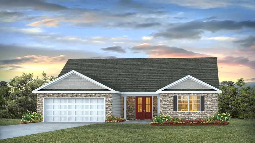 Front exterior of a home in the Belle Park community, located in North Myrtle Beach, SC (Image 9). Front exterior of a home in the Belle Park community, located in North Myrtle Beach, SC (Image 9).