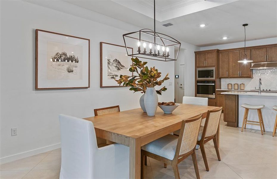 Furnished interior view inside a new home in , Ocala (Image 10).