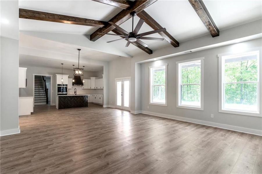 Spacious, unfurnished interior of a new home in , Covington (Image 43).