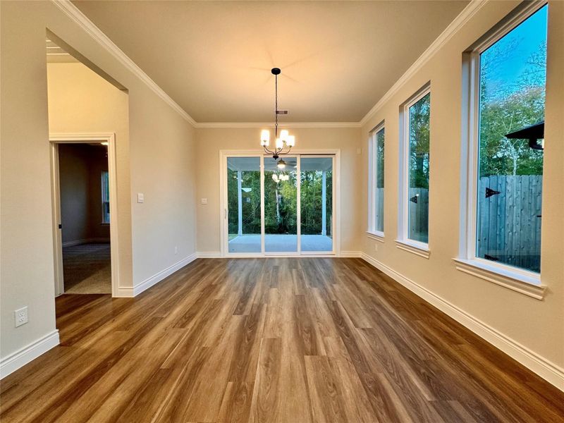 Spacious, unfurnished interior of a new home in Lexington Heights, Willis (Image 23).