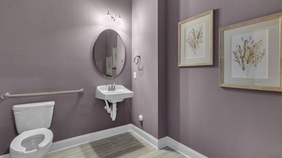 Representative furnished interior of a home built from the HARTWELL by D.R. Horton in Eagle Creek, Fuquay Varina (Image 8).