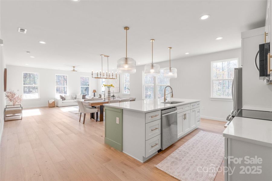 Furnished interior view inside a new home in , Lincolnton (Image 7).