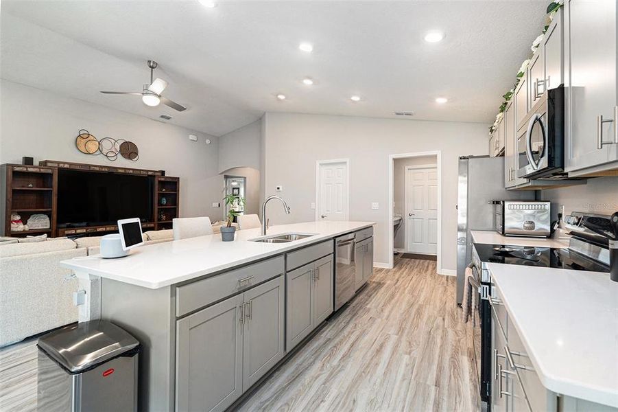 Furnished interior view inside a new home in , Zephyrhills (Image 18).