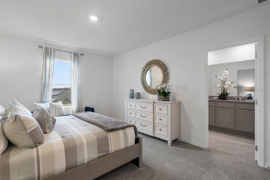 Furnished interior view inside a new home in Brentwood, Davenport (Image 13). Furnished interior view inside a new home in Brentwood, Davenport (Image 13).