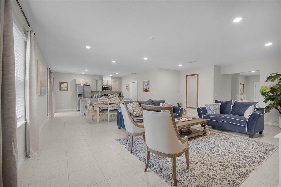 Furnished interior view inside a new home in , Sebastian (Image 10).