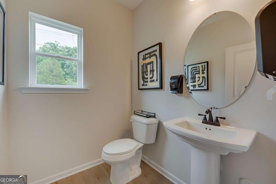 Furnished interior view inside a new home in Cobblestone Crossing Commons, Byron (Image 5).