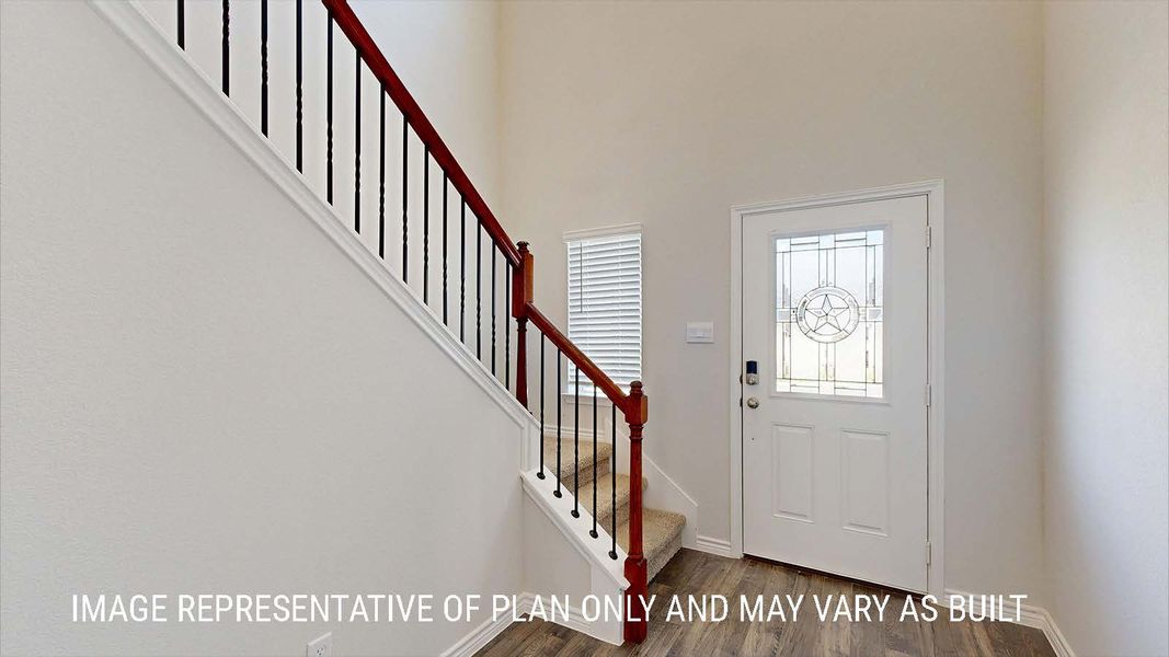 Spacious, unfurnished interior of a new home in Three Creeks - Colt Creek, Belton (Image 13).