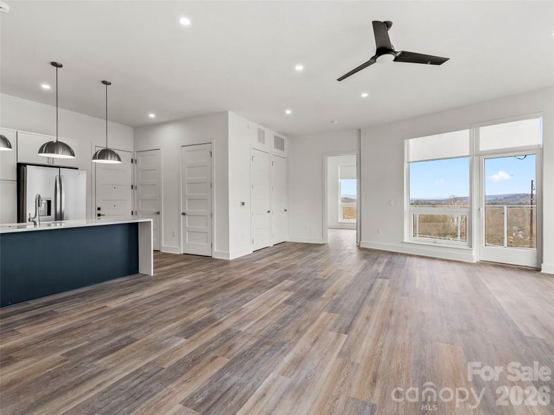 Spacious, unfurnished interior of a new home in , Asheville (Image 16).