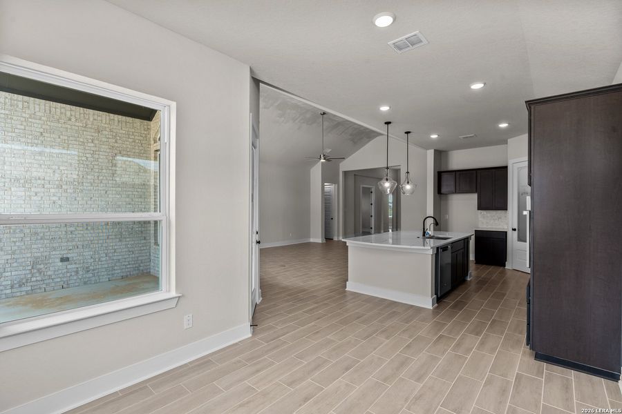 Furnished interior view inside a new home in Stillwater Ranch, San Antonio (Image 11).