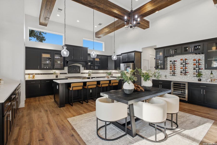 Furnished interior view inside a new home in , Blanco (Image 14).