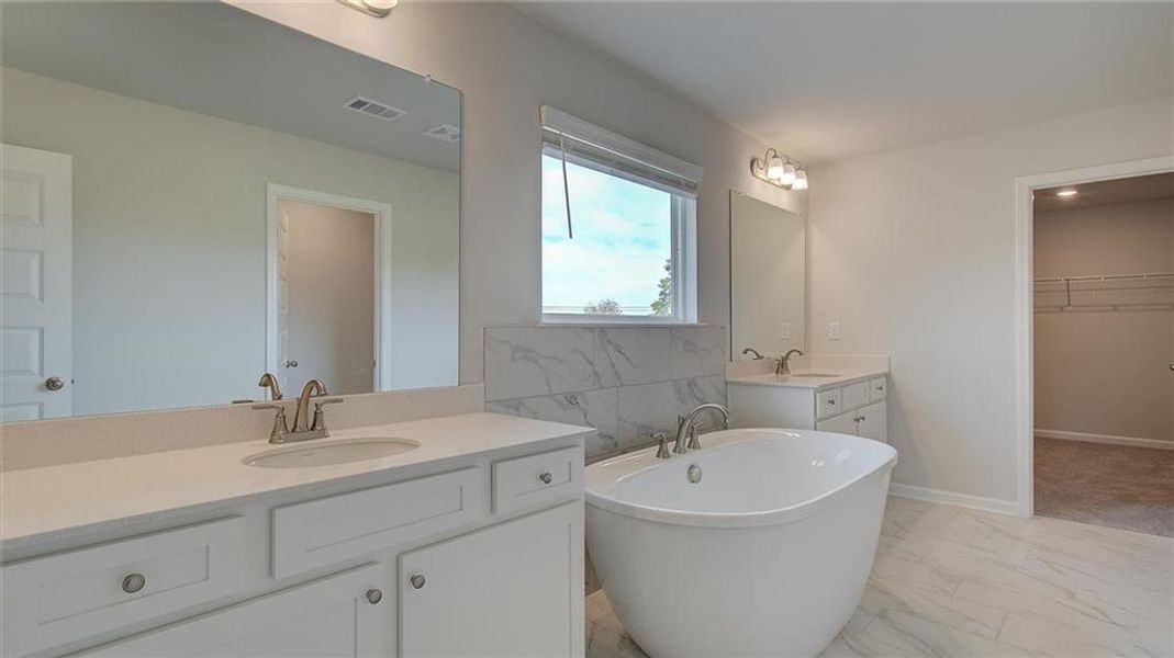 Furnished interior view inside a new home in Brighton, Locust Grove (Image 12).