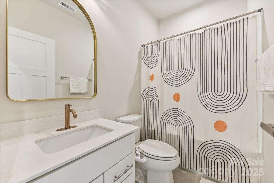 Furnished interior view inside a new home in Villages at Beachmont, Charlotte (Image 27).