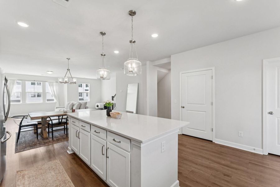 Furnished interior view inside a new home in , Summerville (Image 8).