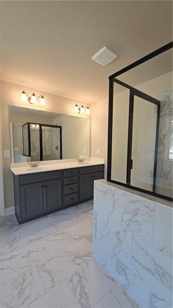 Furnished interior view inside a new home in , Grayson (Image 3).