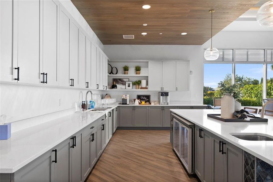 Furnished interior view inside a new home in Esplanade at Wiregrass Ranch, Wesley Chapel (Image 51).