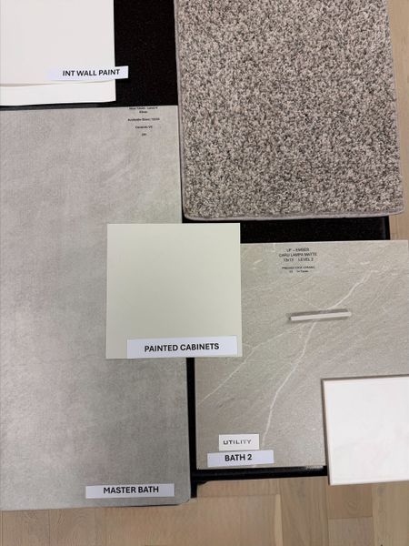 Sample of building materials used in homes in Trail Creek, Cleburne (Image 2).