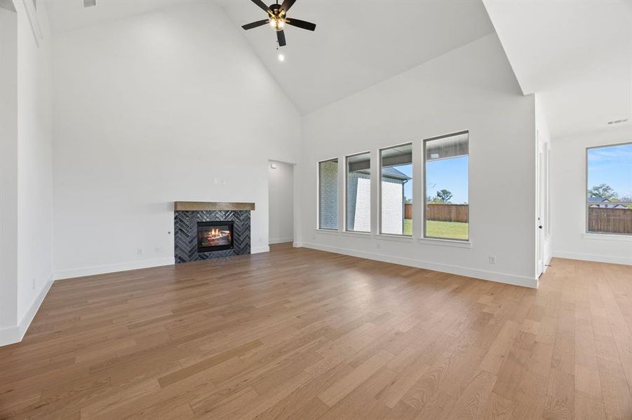 Spacious, unfurnished interior of a new home in Chatham Reserve, Providence Village (Image 26).