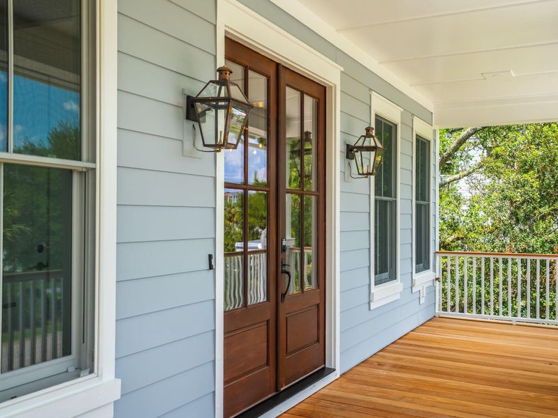 Exterior details and patio area of a home in , Johns Island (Image 43). Exterior details and patio area of a home in , Johns Island (Image 43).