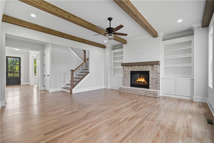 Spacious, unfurnished interior of a new home in , Canton (Image 28).