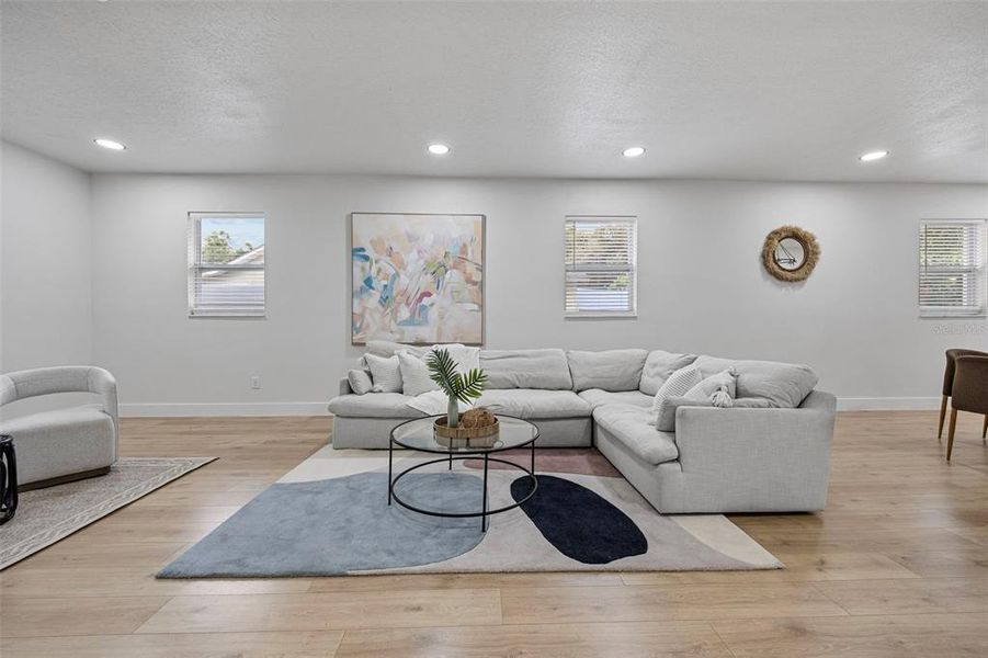 Furnished interior view inside a new home in , Tampa (Image 35).